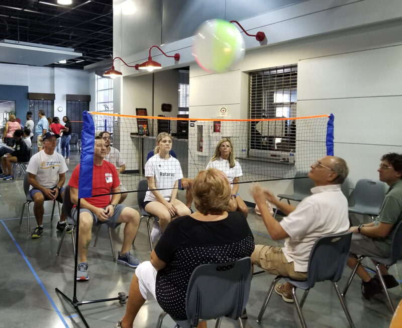 Chair Volleyball Tournament Naples Bay Rotary
